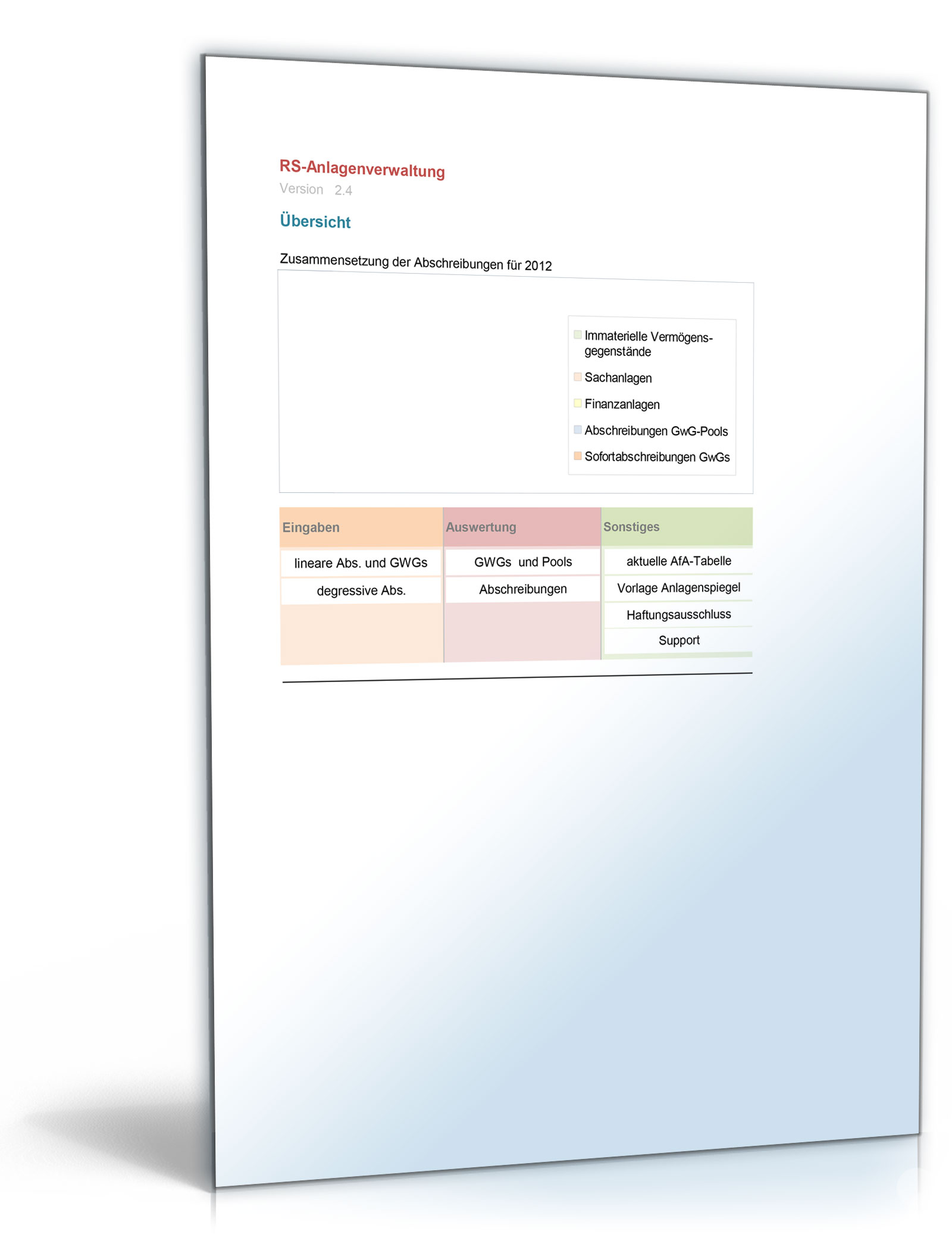 Anlagenverwaltung Dokument zum Download