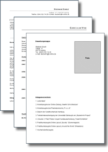 Diplom-Chemiker Bewerbungs-Paket Dokument zum Download