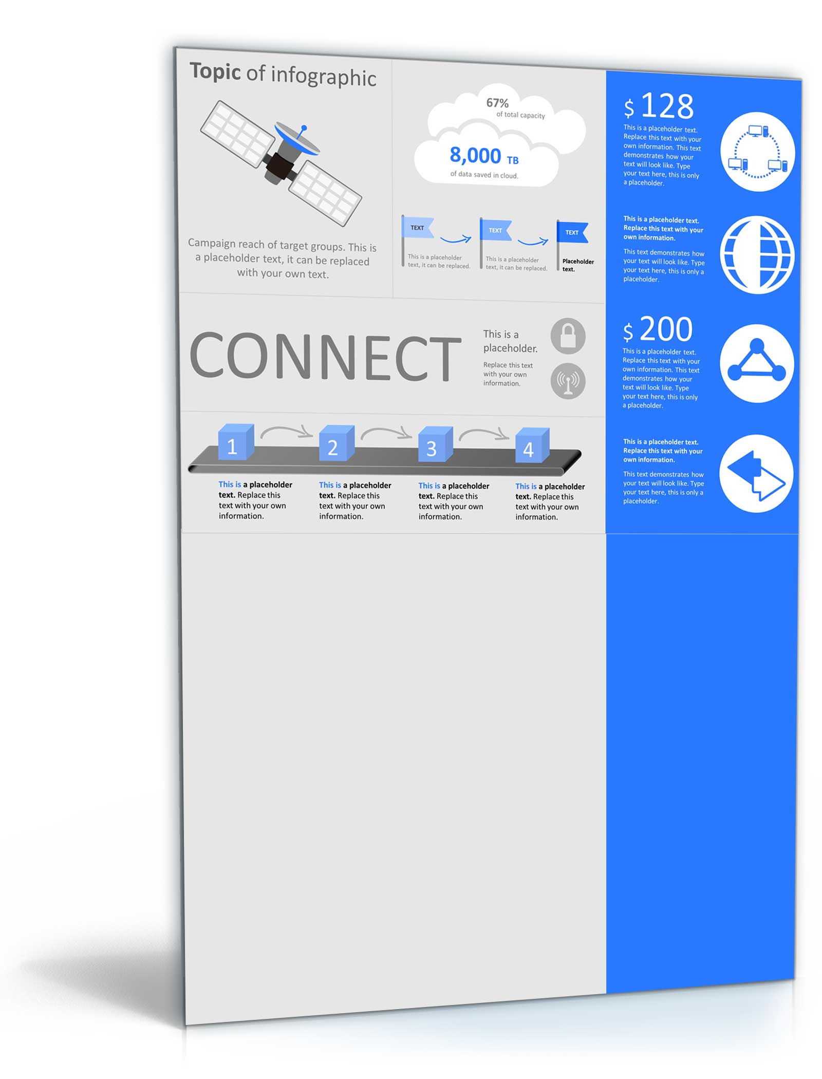 PowerPoint Präsentation Infografiken Dokument zum Download