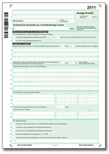 Anlage N-AUS 2011 Dokument zum Download