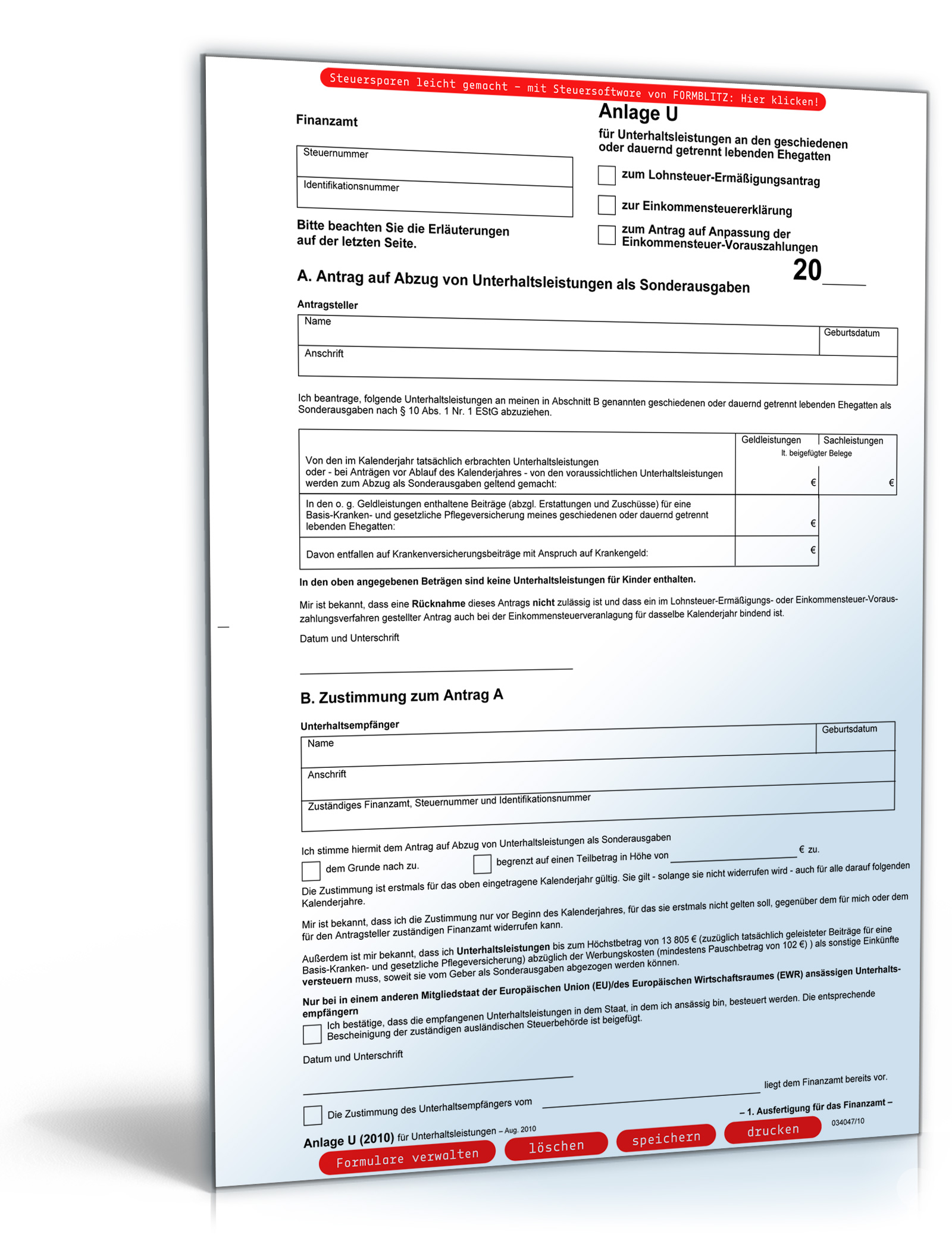 Anlage U 2011 Dokument zum Download