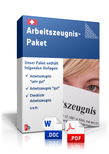 Arbeitszeugnis-Paket Dokument zum Download