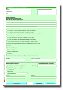 Antrag auf Erteilung eines Anwohner-Parkausweises Dokument zum Download