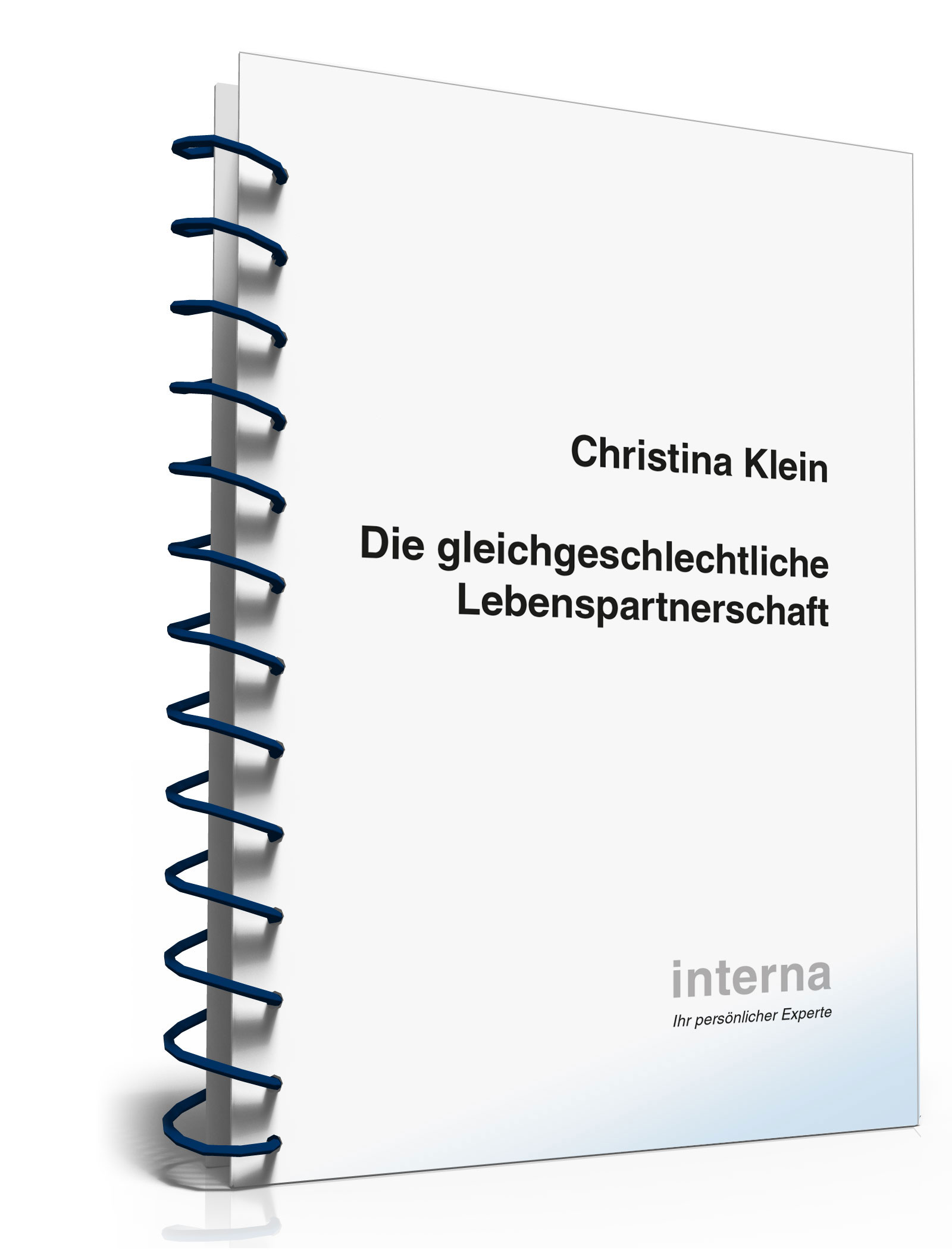 Die gleichgeschlechtliche Lebenspartnerschaft Dokument zum Download