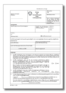 Antrag auf Kurzarbeitergeld (KUG) Dokument zum Download