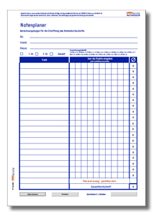 Arbeitsmappe Schule (18 Vorlagen) Dokument zum Download