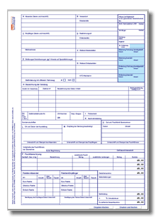 Nationaler Frachtbrief Dokument zum Download