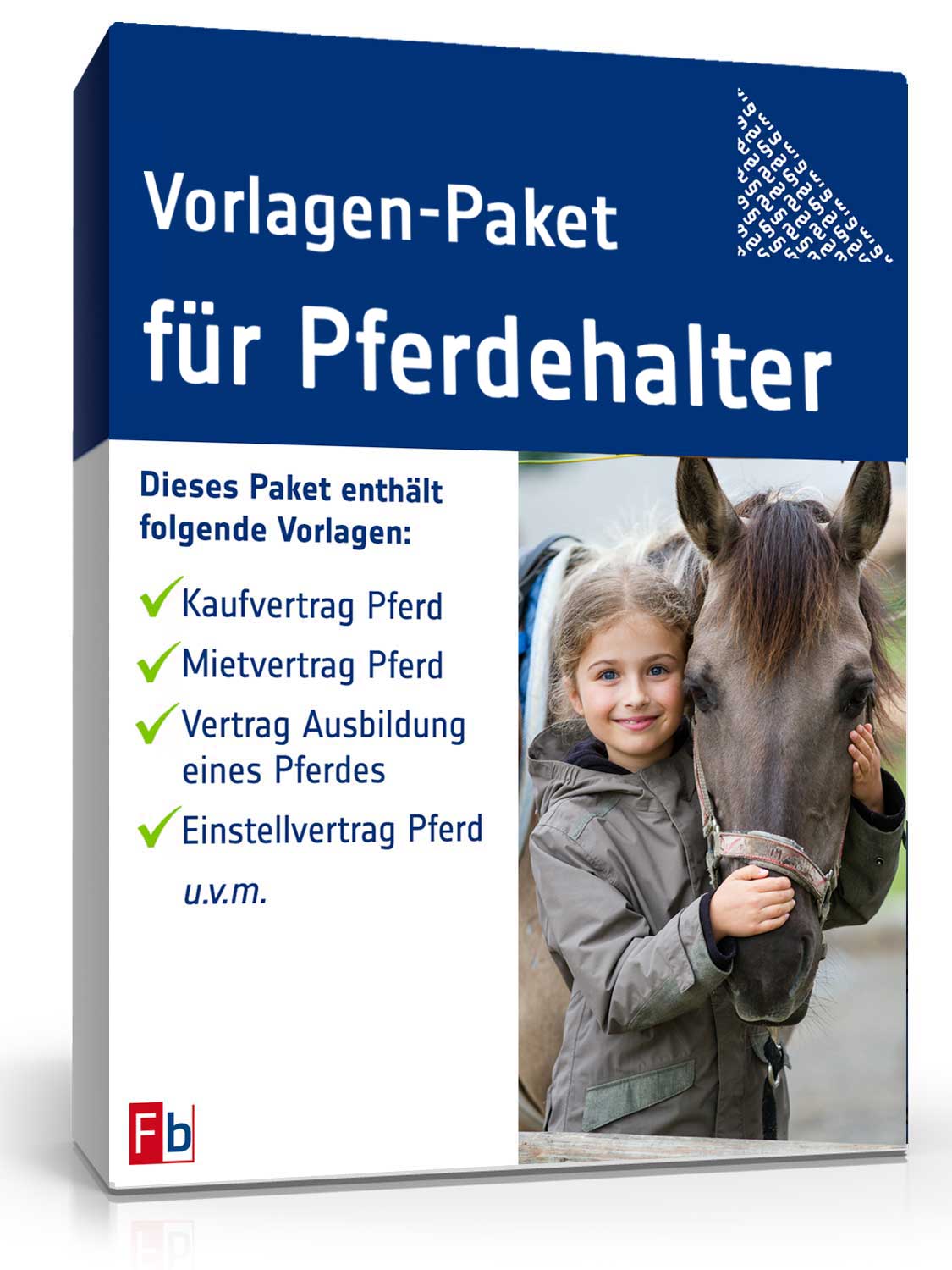 Vorlagen-Set für Pferd und Reiter Dokument zum Download