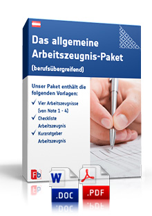 Arbeitszeugnis-Paket Dokument zum Download