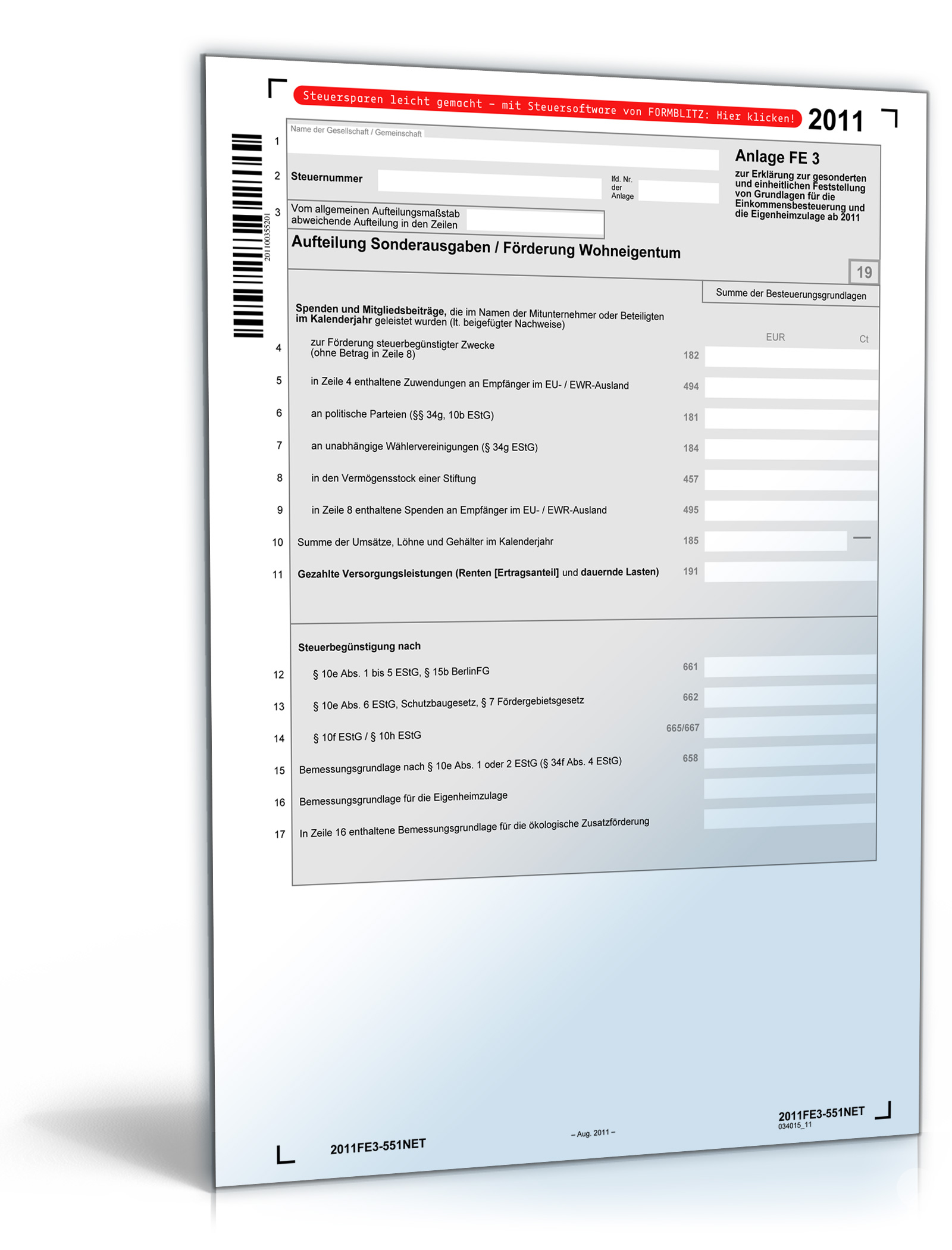 Anlage FE 3 2011 Dokument zum Download