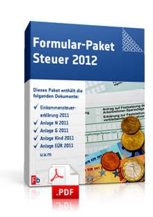 Formular-Paket Steuer 2012 Dokument zum Download