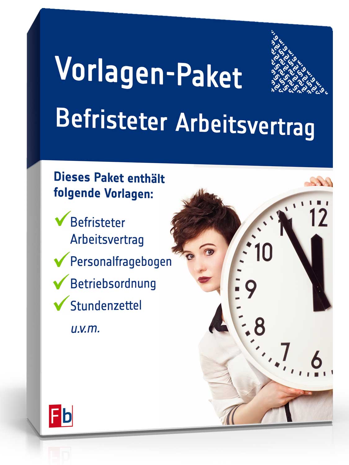 Vorlagen-Paket Befristeter Arbeitsvertrag Dokument zum Download