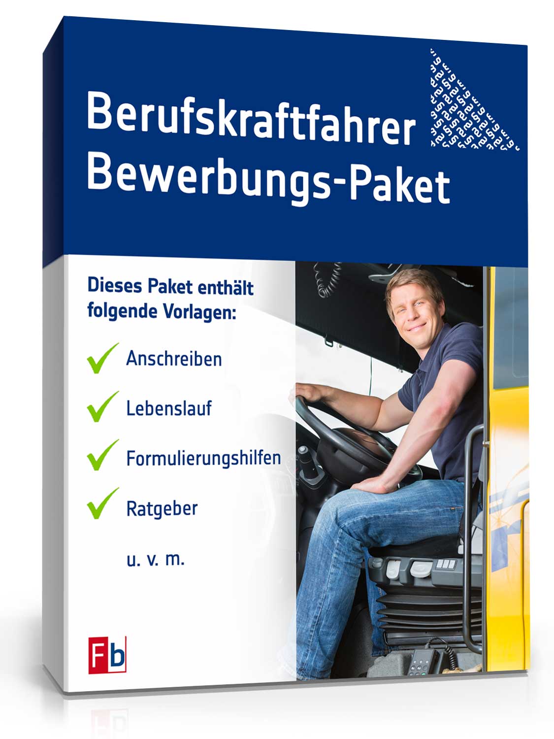 Bewerbungs-Paket Berufskraftfahrer Dokument zum Download