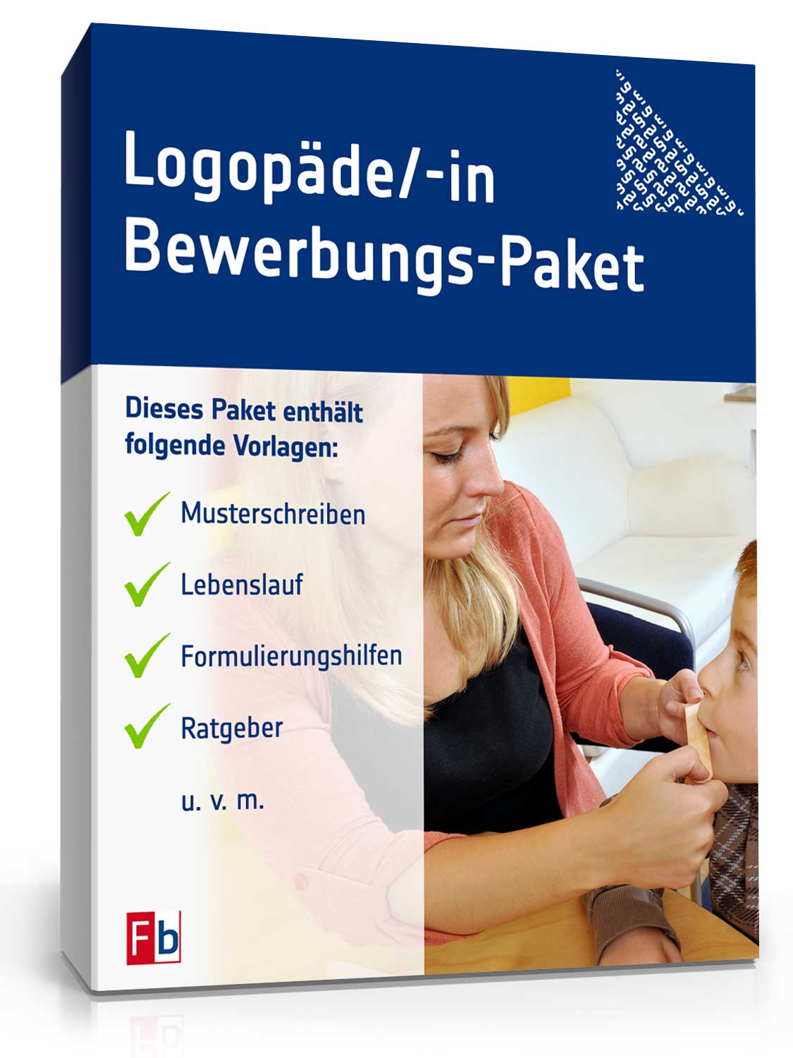 Bewerbungs-Paket Logopäde/Logopädin Dokument zum Download