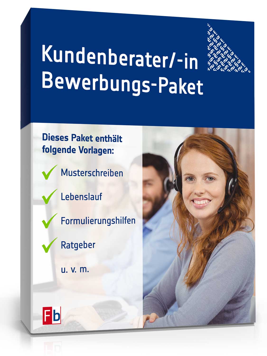 Bewerbungs-Paket Kundenberater/Kundenberaterin Dokument zum Download