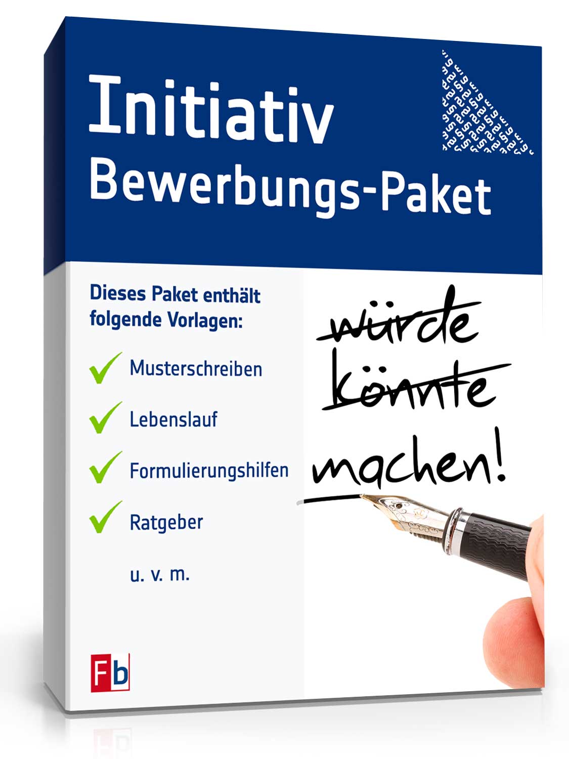 Bewerbungs-Paket Initiativbewerbung Dokument zum Download