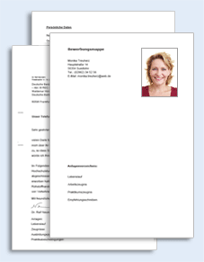 Physiotherapeut/-in Bewerbungs-Paket Dokument zum Download