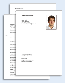 Zimmermann Bewerbungs-Paket Dokument zum Download