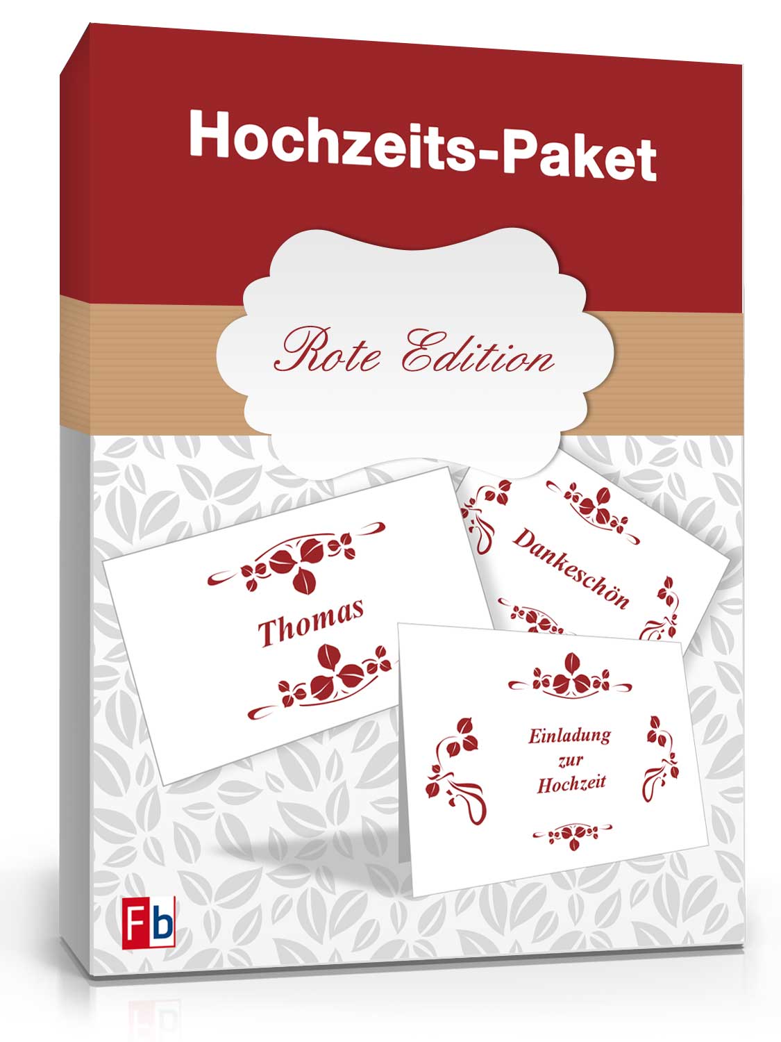 Hochzeits-Paket (Rote Edition) Dokument zum Download