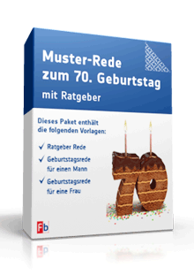 Muster-Rede zum 70. Geburtstag Dokument zum Download