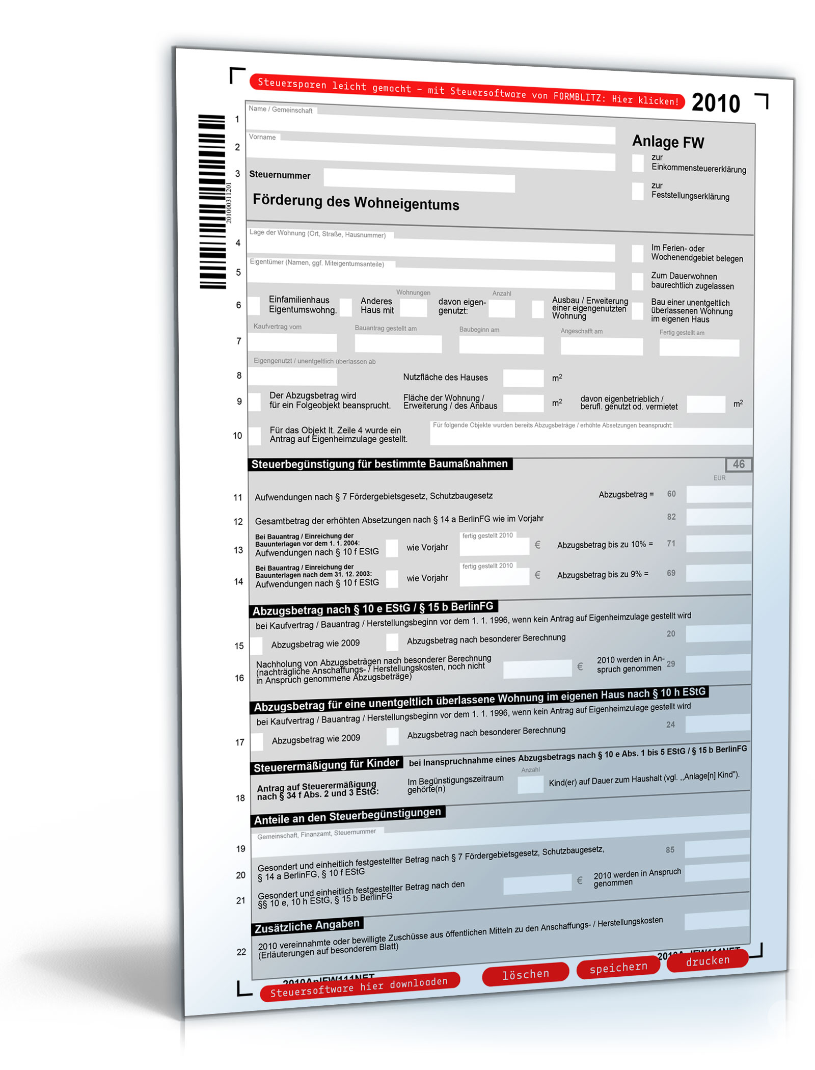 Anlage FW 2010 Dokument zum Download