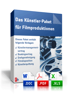 Das Künstler-Paket für Filmproduktionen Dokument zum Download