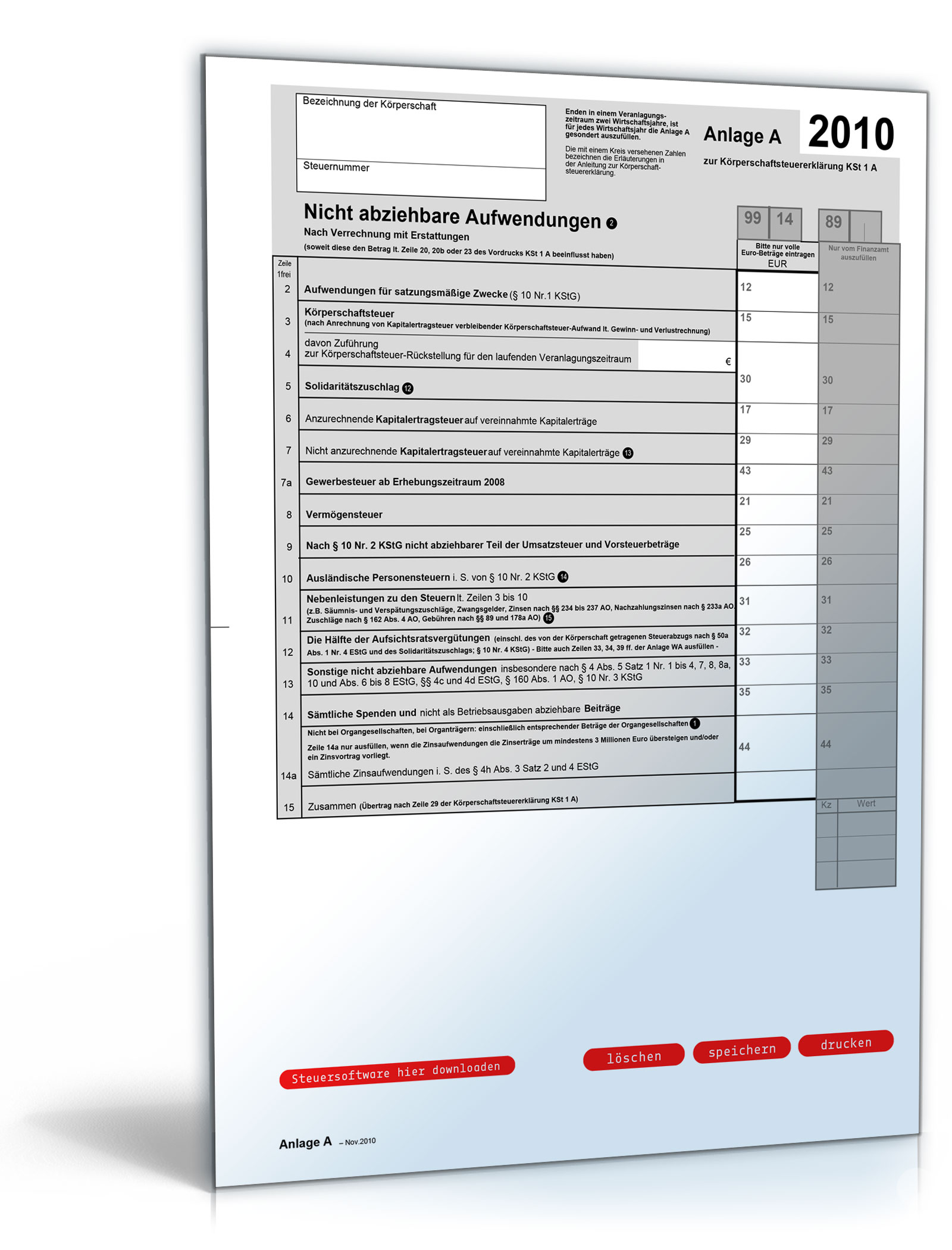 Anlage A 2010 Dokument zum Download