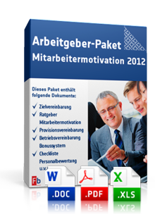 Arbeitgeber-Paket Mitarbeitermotivation Dokument zum Download