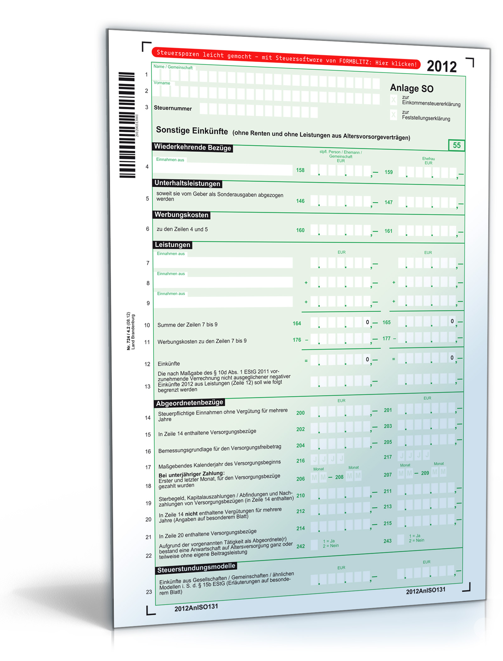 Anlage SO 2012 Dokument zum Download