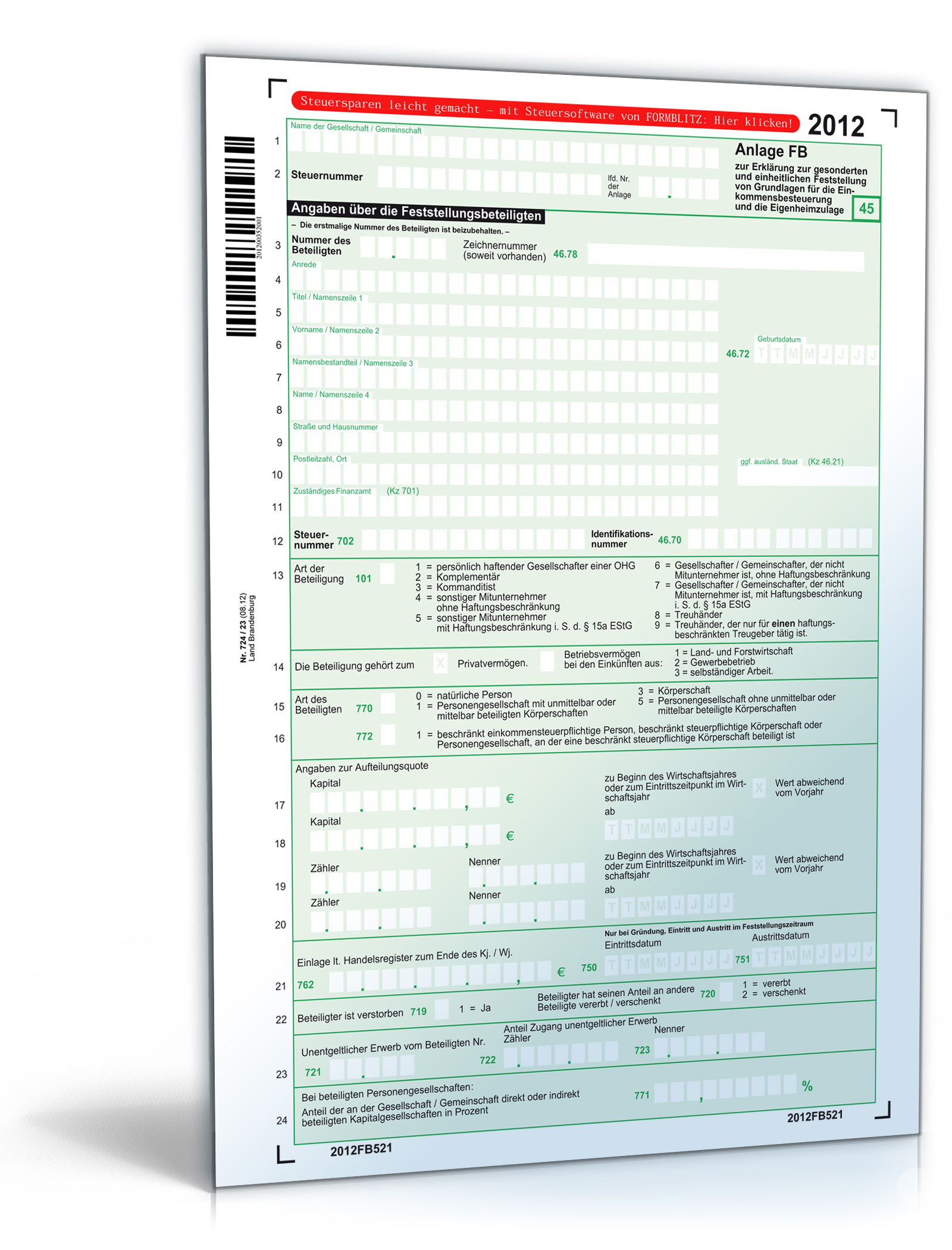 Anlage FB 2012 Dokument zum Download